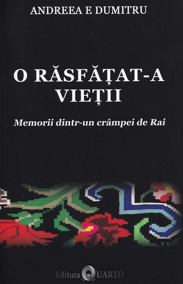 Coperta cărții 'O răsfățat-a vieții - Andreea E. Dumitru'