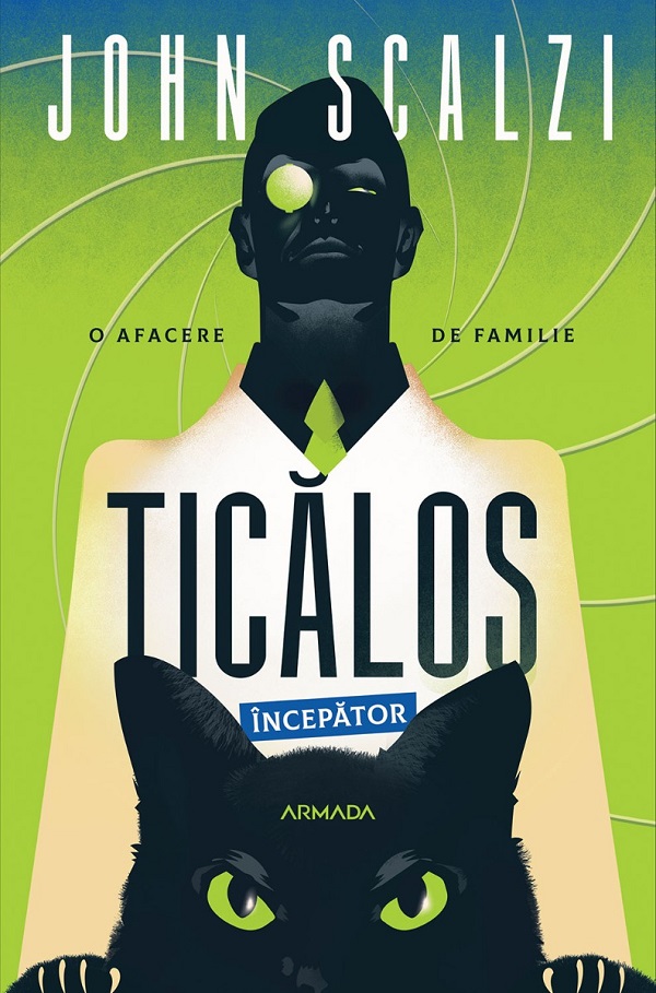 Coperta cărții 'Ticălos începator - John Scalzi'