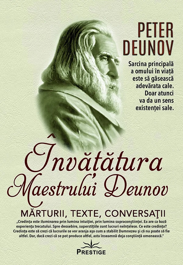 Coperta cărții 'Învățătura Maestrului Deunov. Mărturii, texte, conversații - Peter Deunov'