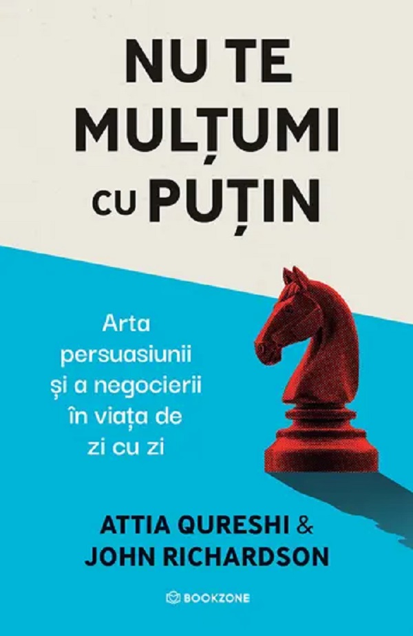 Coperta cărții 'Nu te mulțumi cu puțin - Attia Qureshi, John Richardson'