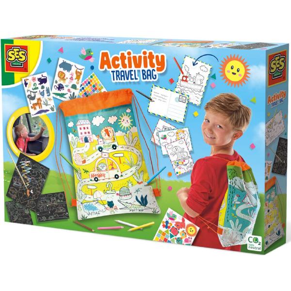 Rucsac de calatorie cu activitati