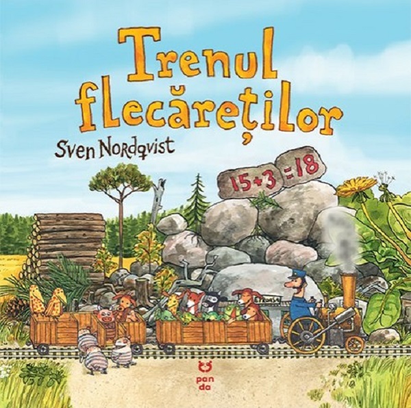 Coperta cărții 'Trenul flecăreților - Sven Nordqvist'