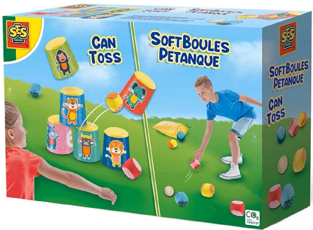 Imaginea produsului 'Joc de aruncat și petanque cu bile moi'