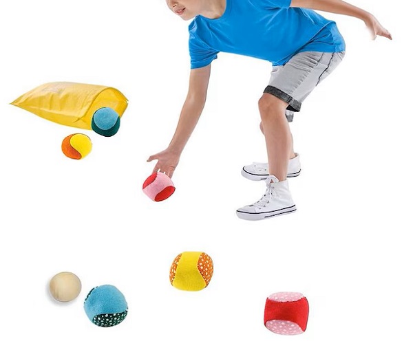 Imaginea produsului 'Joc de aruncat și petanque cu bile moi'