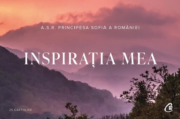 Coperta cărții 'Inspirația mea. Postcards: 25 cartoline - A.S.R. Principesa Sofia a României'