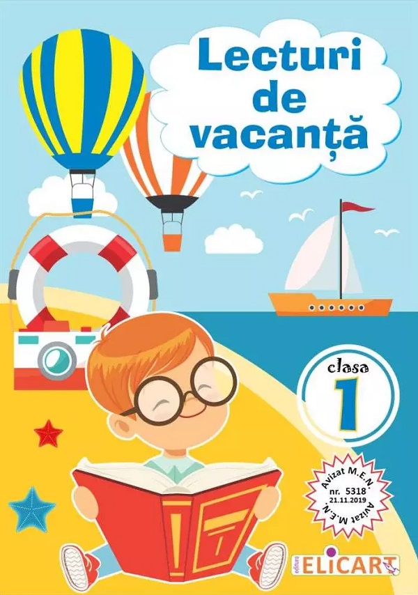 Coperta cărții 'Lecturi de vacanță - Clasa 1 Ed.2026'