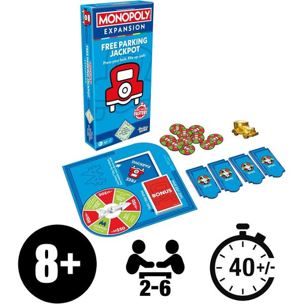 Monopoly in limba engleza. Extensie: Free Parking Jackpot