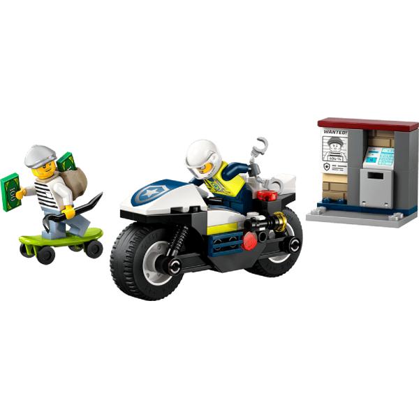 Lego City: Urmarire cu motocicleta de politie