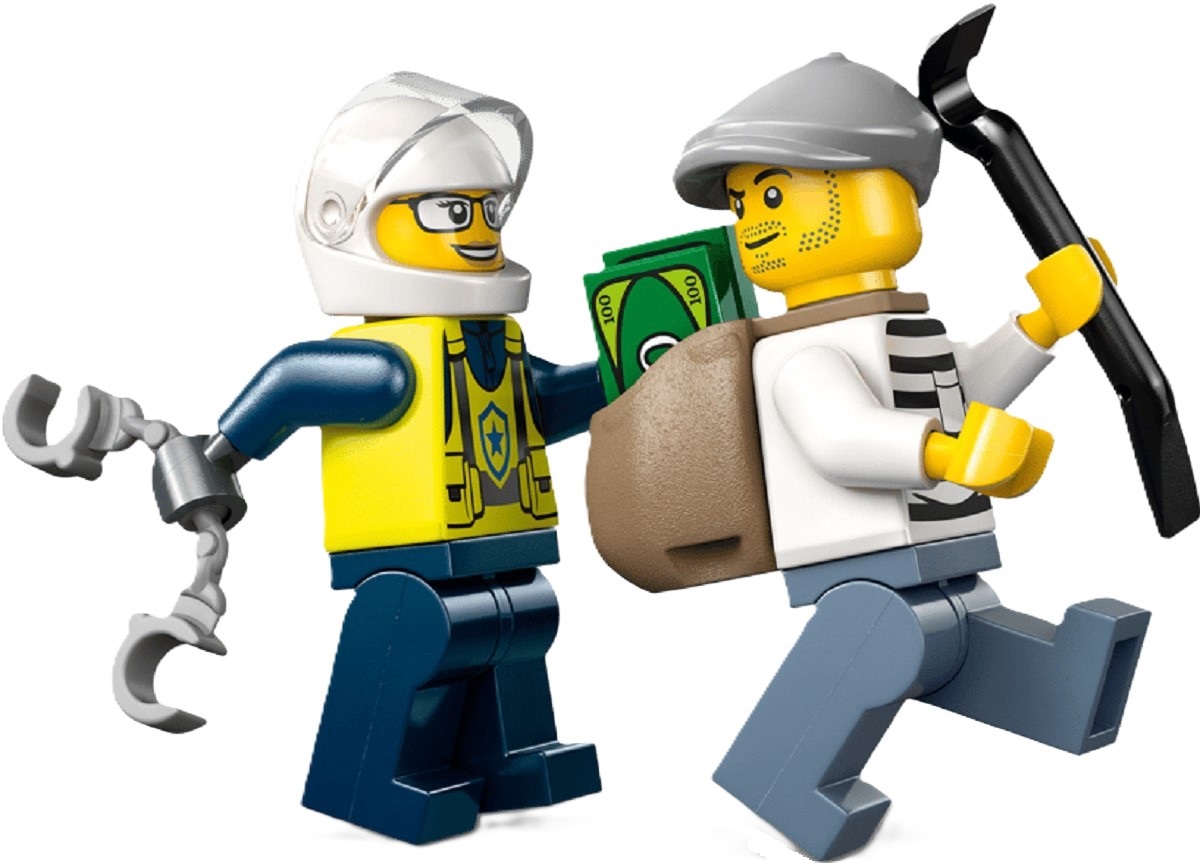 Imaginea produsului 'Lego City: Urmărire cu motocicleta de poliție'