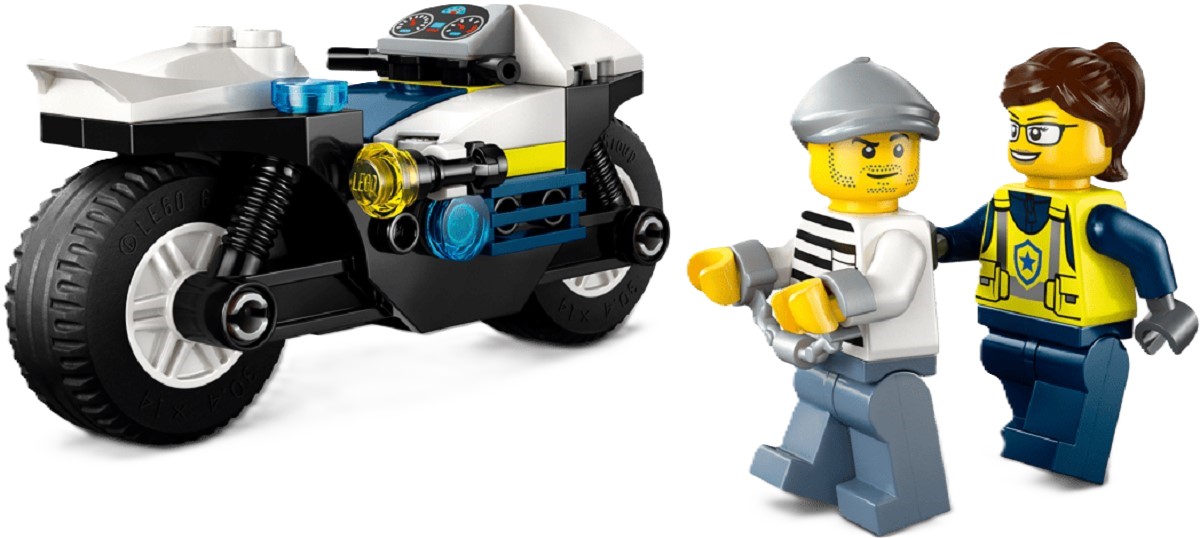 Imaginea produsului 'Lego City: Urmărire cu motocicleta de poliție'