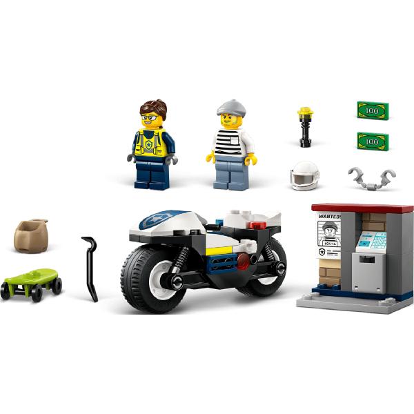 Lego City: Urmarire cu motocicleta de politie