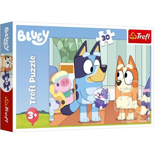 Puzzle 30. Distractie cu Bluey