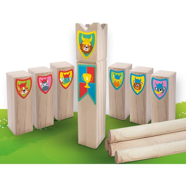 Joc de petrecere: Kubb Jr.