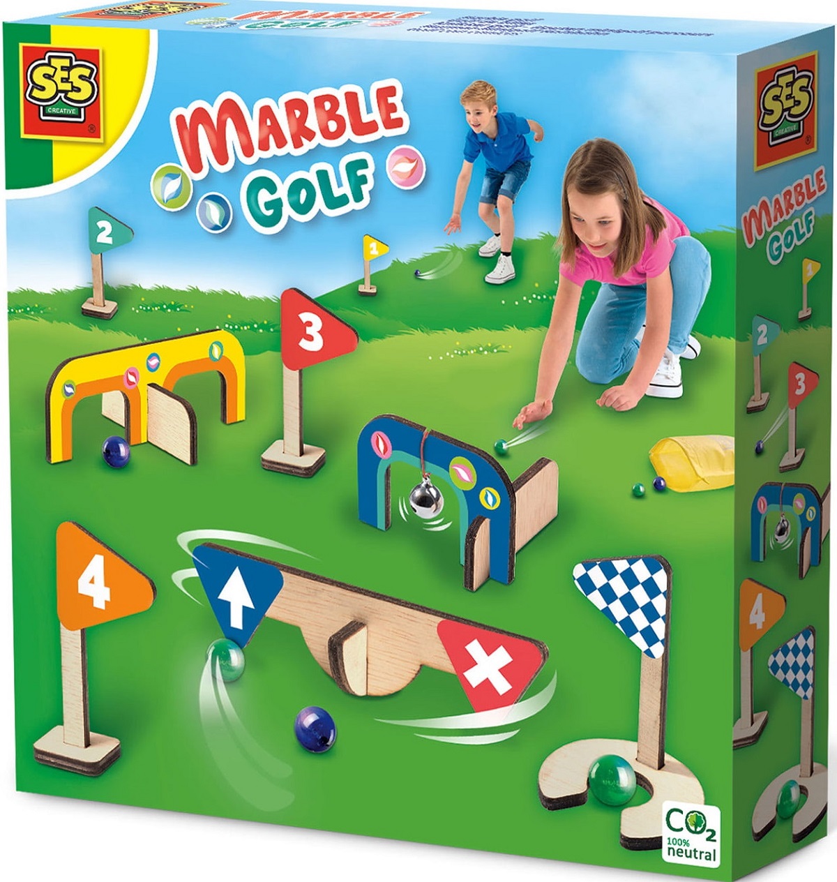 Imaginea produsului 'Joc de petrecere: Minigolf din lemn'