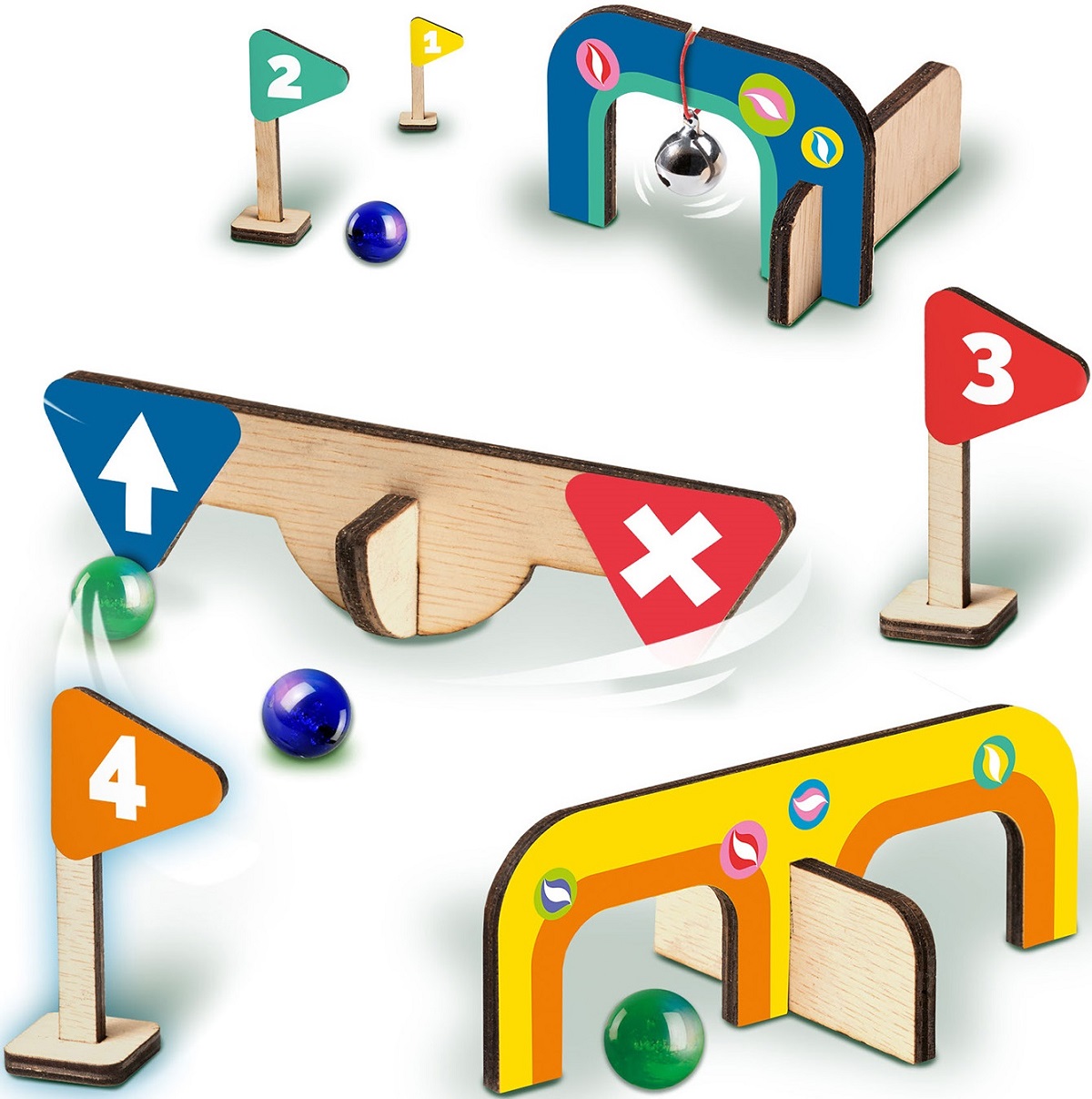 Imaginea produsului 'Joc de petrecere: Minigolf din lemn'