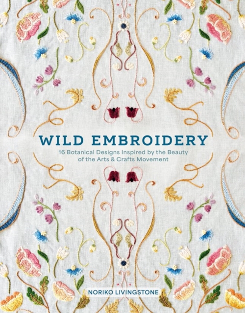 Coperta cărții 'Wild Embroidery - Noriko Livingstone'