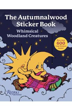 Coperta cărții 'Autumnalwood Sticker Book -'
