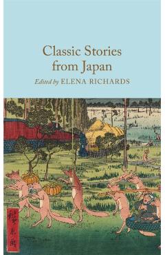 Coperta cărții 'Classic Stories from Japan - Macmillan Collector's Library'