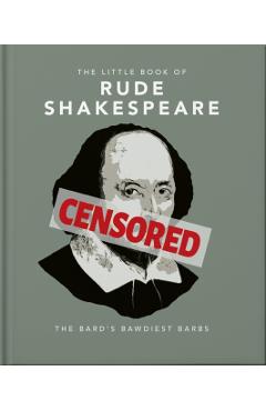 Coperta cărții 'Little Book of Rude Shakespeare -'