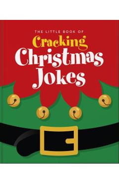 Coperta cărții 'Little Book of Cracking Christmas Jokes -'