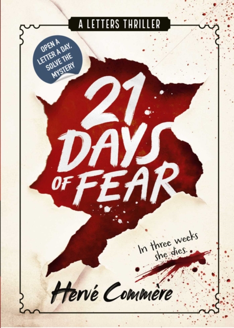 Coperta cărții '21 Days of Fear: A Letters Thriller - Herve Commere'