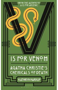Coperta cărții 'V is for Venom - Kathryn Harkup'