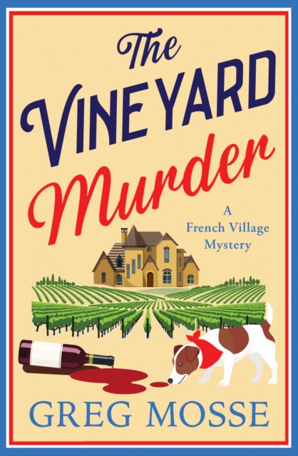 Coperta cărții 'Vineyard Murder - Greg Mosse'
