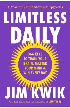 Coperta cărții 'Limitless Daily - Jim Kwik'