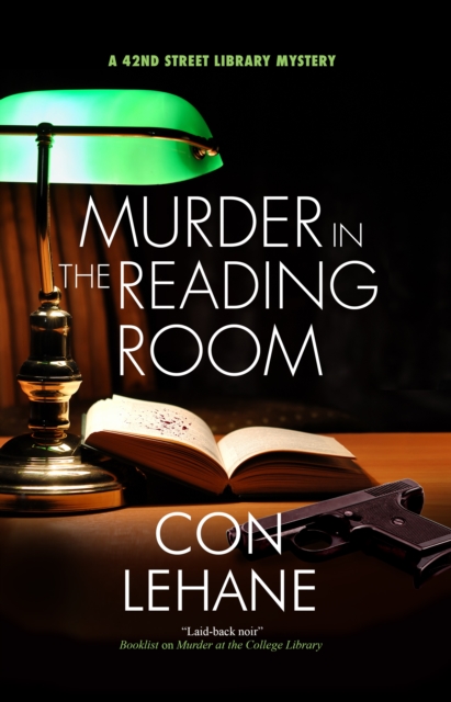 Coperta cărții 'Murder in the Reading Room - Con Lehane'
