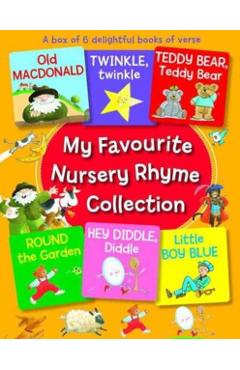 My Favourite Nursery Rhyme Collection: A Box of 6 Delightful Books of Verse - Jan Lewis