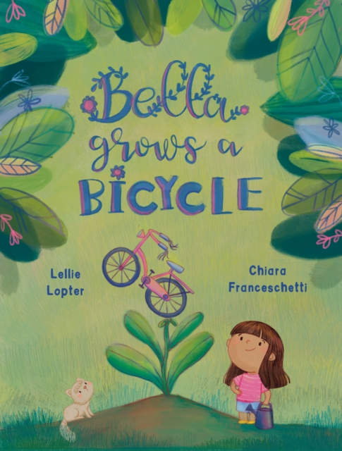 Coperta cărții 'Bella Grows a Bicycle - Lellie Lopter'