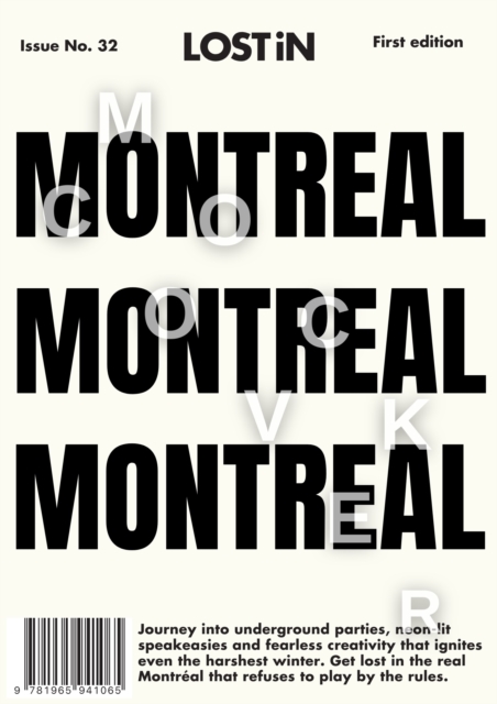 Coperta cărții 'LOST iN Montreal -'