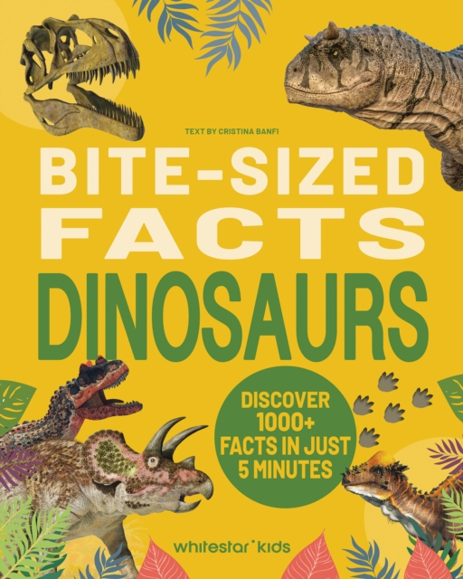 Coperta cărții 'Bite-Sized Facts: Dinosaurs - Cristina Banfi'