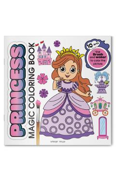 Princess Magic Coloring Book -