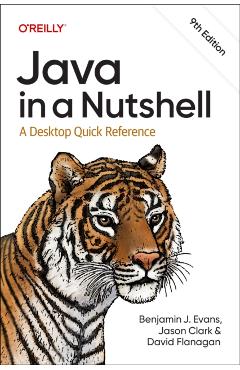 Coperta cărții 'Java in a Nutshell - Benjamin J. Evans'