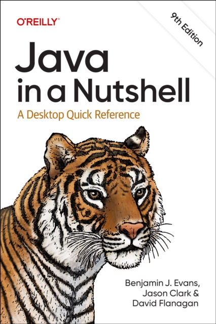 Coperta cărții 'Java in a Nutshell - Benjamin J. Evans'