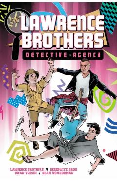 Coperta cărții 'Lawrence Brothers Detective Agency - The Berkowitz Brothers'