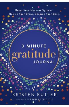 3 Minute Gratitude Journal - Kristen Butler