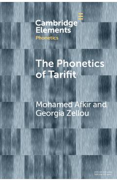 Coperta cărții 'The Phonetics of Tarifit: Variation and Change in a Moroccan Amazigh Language - Mohamed Afkir'