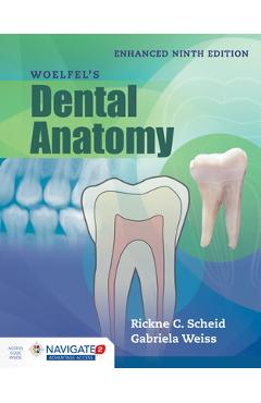 Coperta cărții 'Woelfel's Dental Anatomy, Enhanced Edition: . - Rickne C. Scheid'