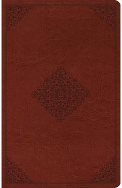 Coperta cărții 'ESV Large Print Value Thinline Bible (Trutone, Tan, Ornament Design) -'