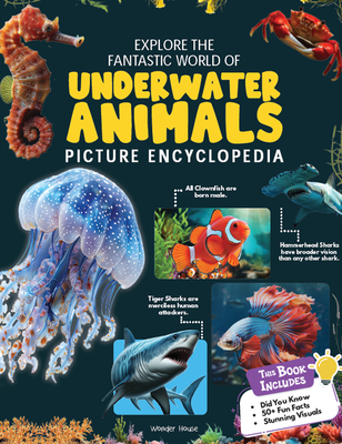 Coperta cărții 'Explore Fantastic World of Underwater Picture Encyclopedia -'