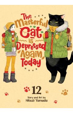 Coperta cărții 'The Masterful Cat Is Depressed Again Today Vol. 12 - Hitsuzi Yamada'
