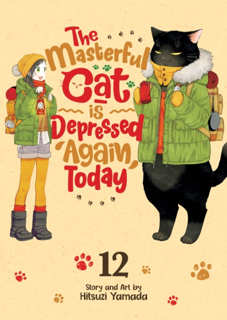 Coperta cărții 'The Masterful Cat Is Depressed Again Today Vol. 12 - Hitsuzi Yamada'