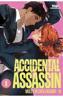 Coperta cărții 'Accidental Assassin, Vol. 1: A Webtoon Unscrolled Graphic Novel - Molly Ni Chéileachair'