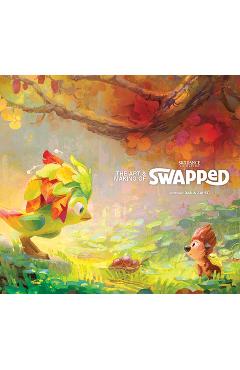 Coperta cărții 'The Art & Making of Swapped - Ramin Zahed'