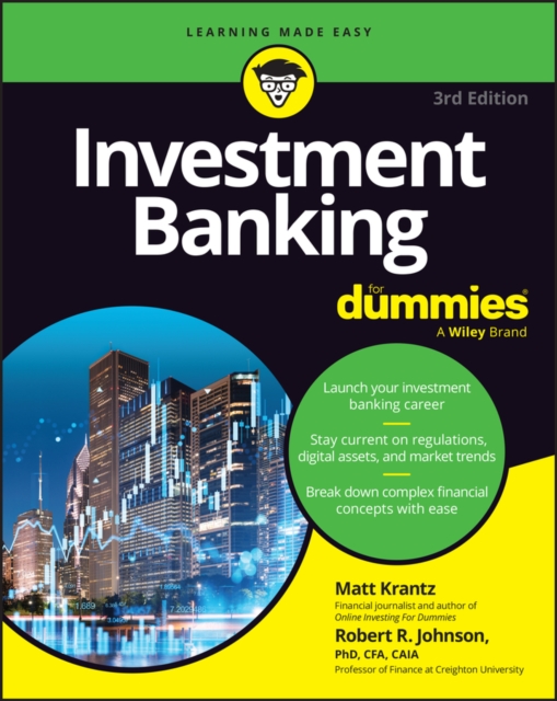 Coperta cărții 'Investment Banking for Dummies - Matthew Krantz'