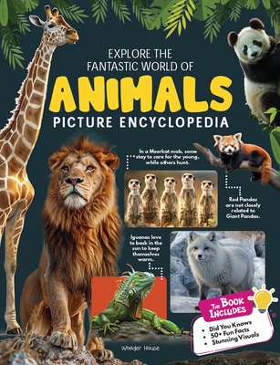 Coperta cărții 'Explore Fantastic World of Animals Picture Encyclopedia -'