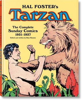 Coperta cărții 'Hal Foster's Tarzan. the Complete Sunday Comics 1931-1937 - Dian Hanson'