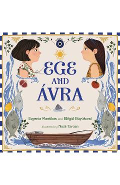 Coperta cărții 'Ege and Ávra - Evgenia Mantikas'